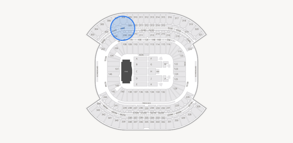 Nissan Stadium Seating Chart