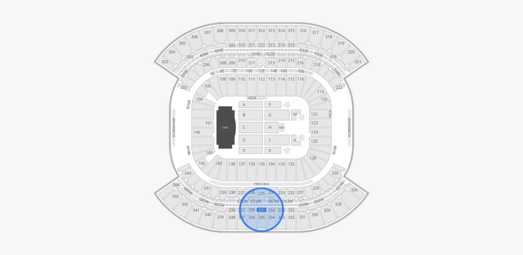 Nissan Stadium Seating Chart