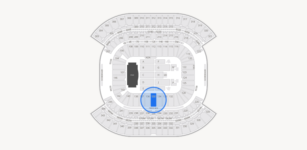 Nissan Stadium Seating Chart
