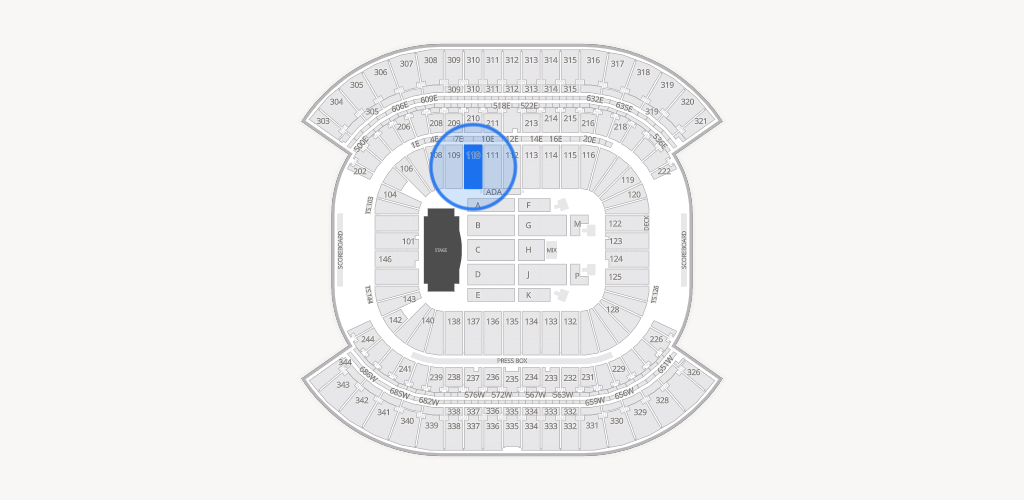 Nissan Stadium Seating Chart