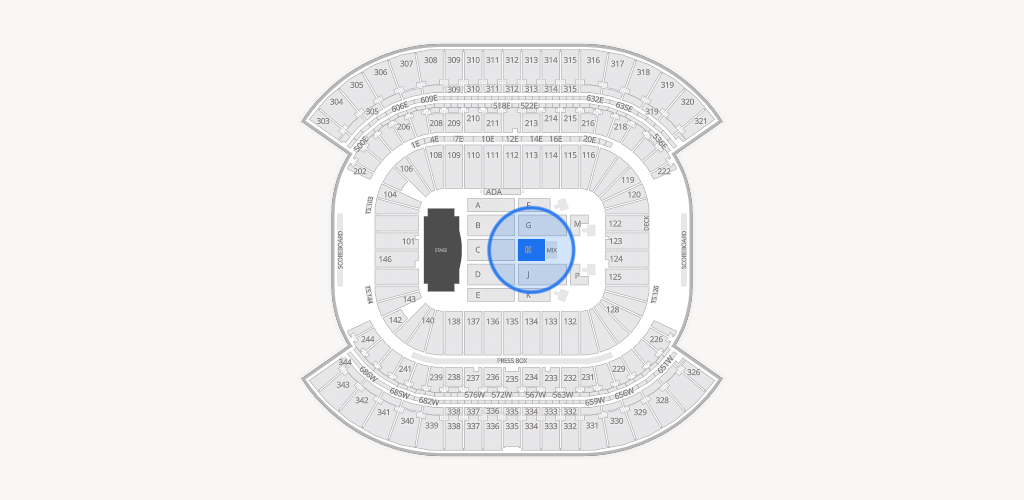 Nissan Stadium Seating Chart