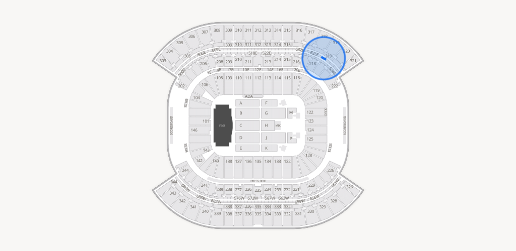 Nissan Stadium Seating Chart