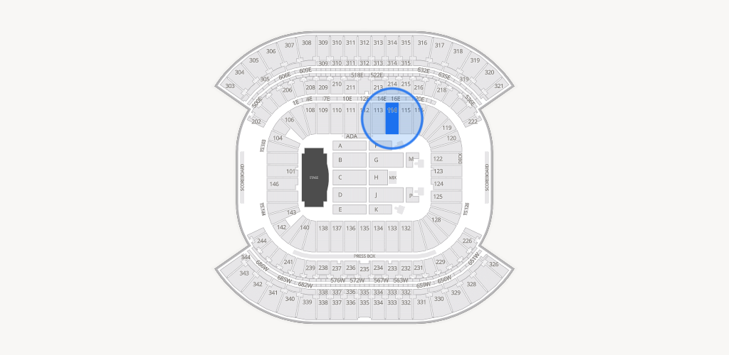 Nissan Stadium Seating Chart