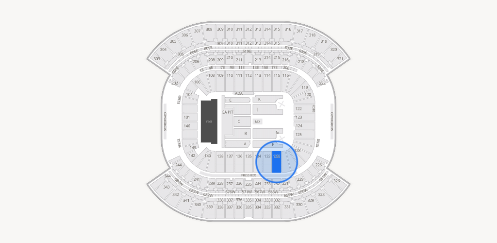 Nissan Stadium Seating Chart