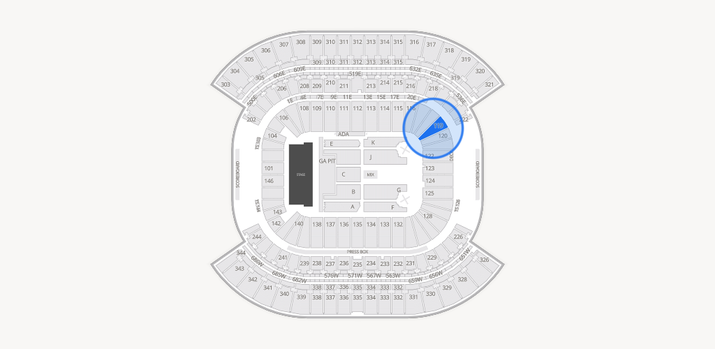 Nissan Stadium Seating Chart