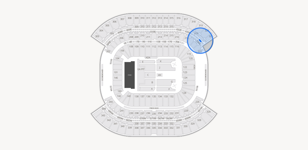 Nissan Stadium Seating Chart