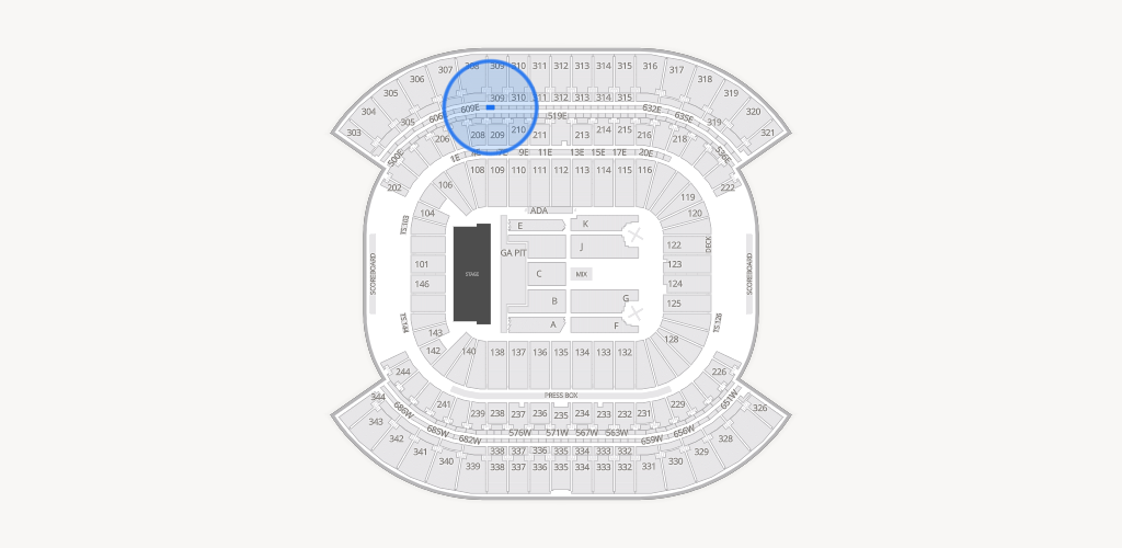 Nissan Stadium Seating Chart