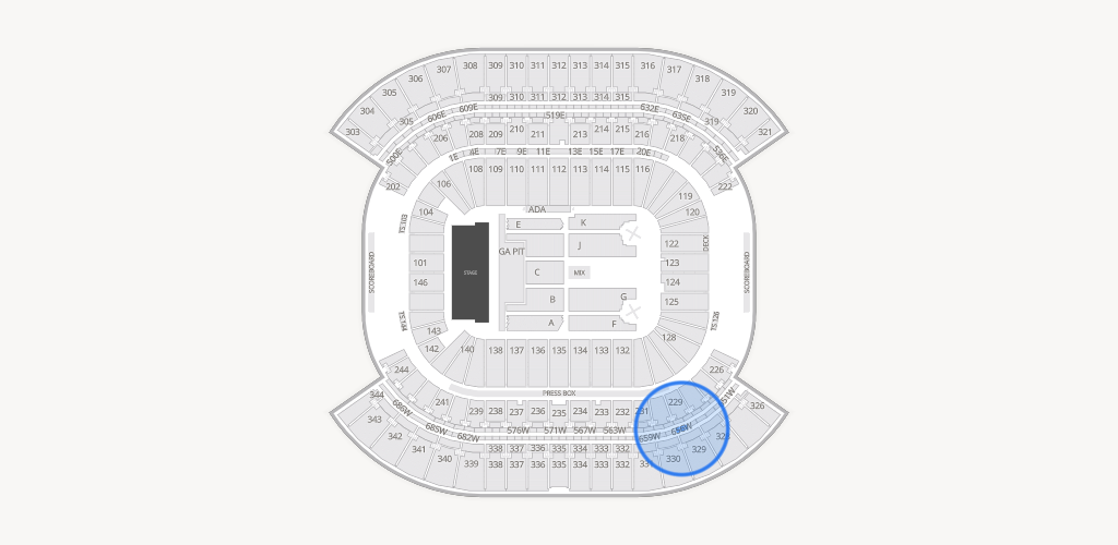 Nissan Stadium Seating Chart