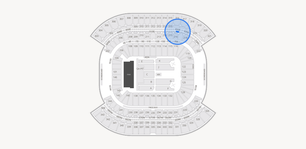 Nissan Stadium Seating Chart