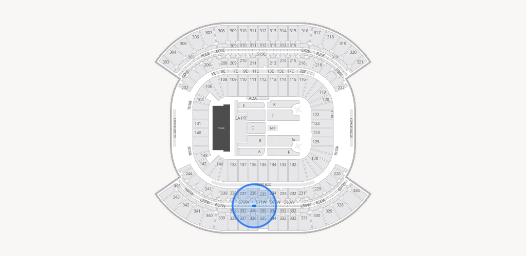 Nissan Stadium Seating Chart