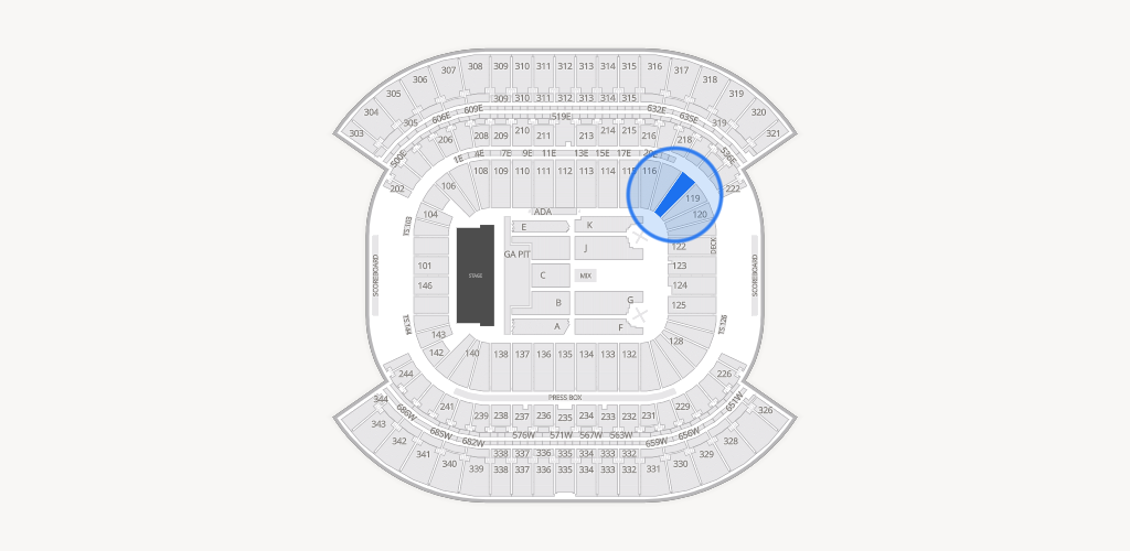 Nissan Stadium Seating Chart