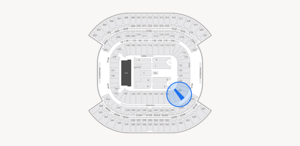 Nissan Stadium Seating Chart