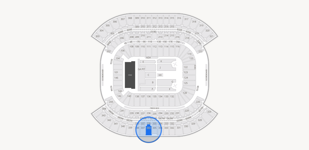 Nissan Stadium Seating Chart