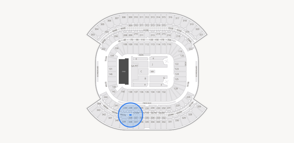 Nissan Stadium Seating Chart