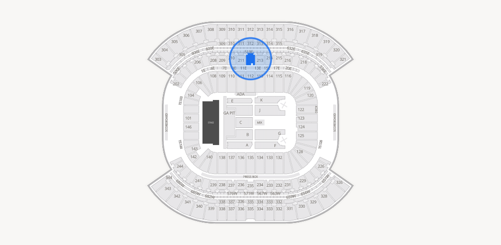 Nissan Stadium Seating Chart