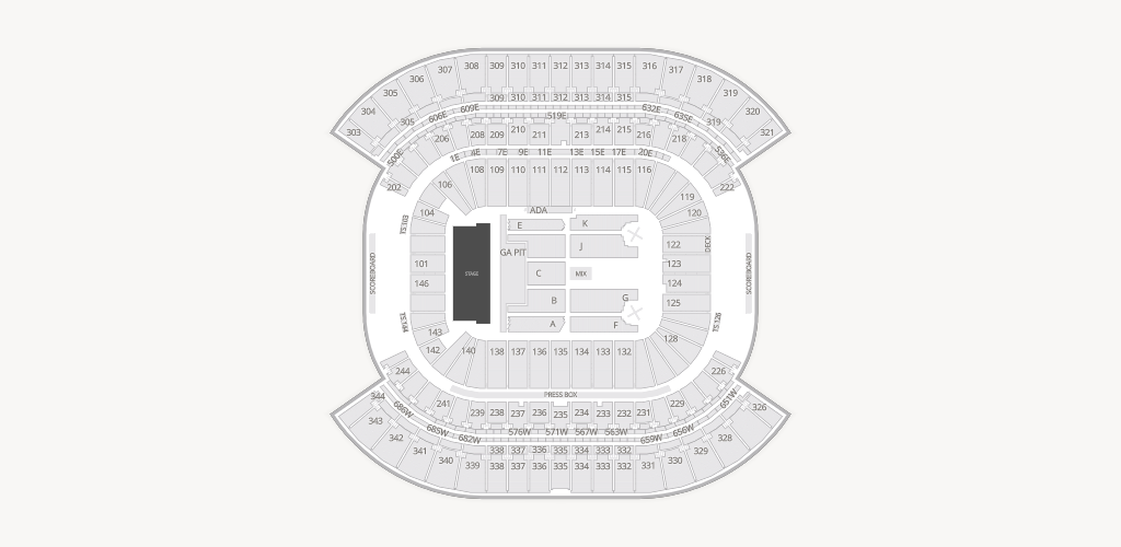 Nissan Stadium Seating Chart