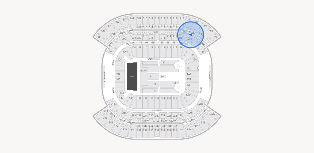 Nissan Stadium Seating Chart