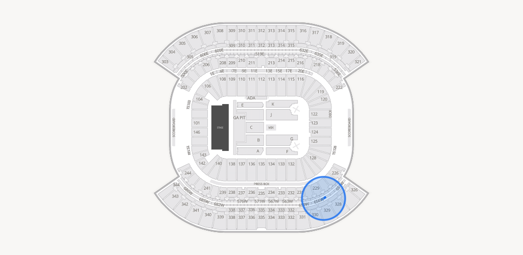 Nissan Stadium Seating Chart