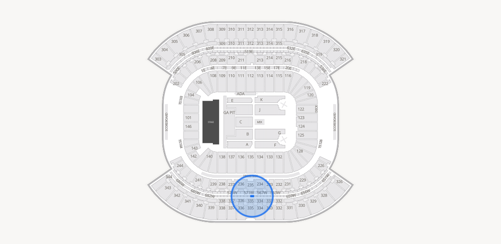 Nissan Stadium Seating Chart
