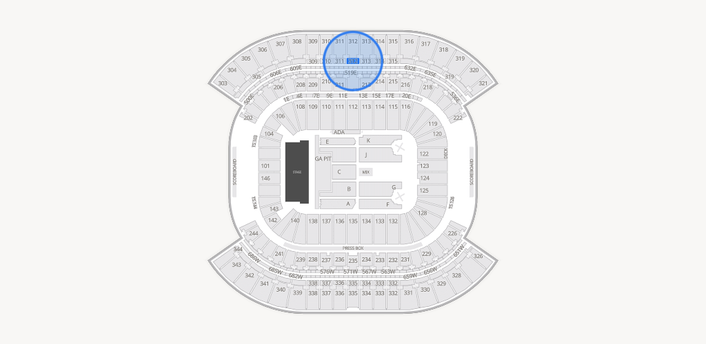 Nissan Stadium Seating Chart