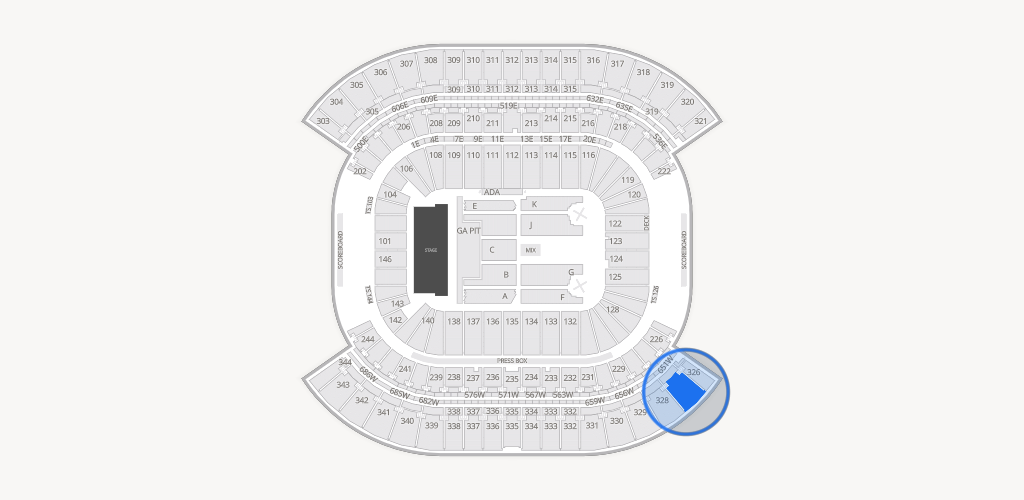 Nissan Stadium Seating Chart