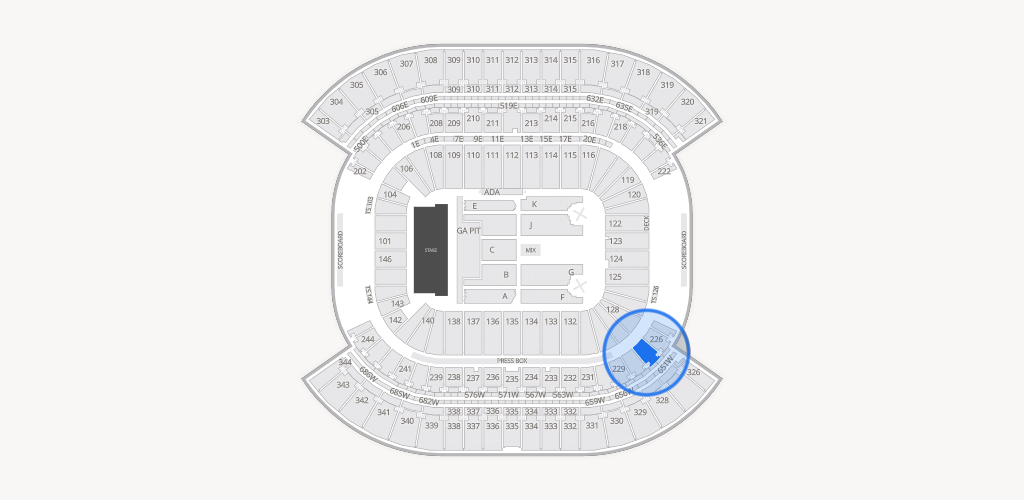 Nissan Stadium Seating Chart