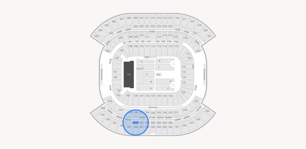 Nissan Stadium Seating Chart