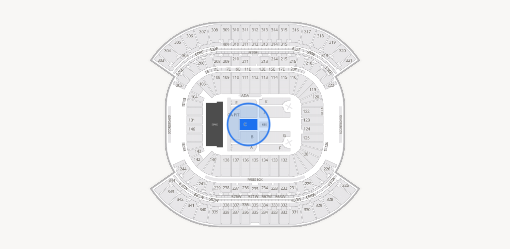 Nissan Stadium Seating Chart