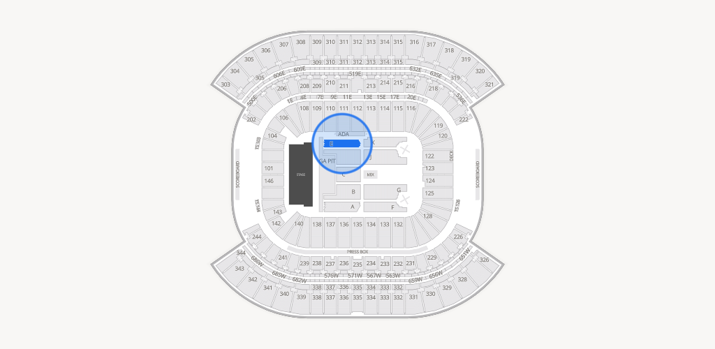 Nissan Stadium Seating Chart