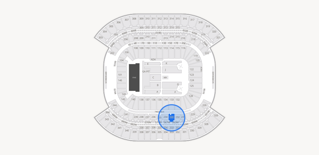 Nissan Stadium Seating Chart