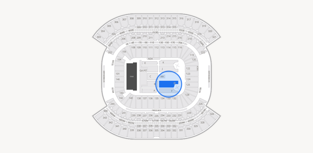 Nissan Stadium Seating Chart