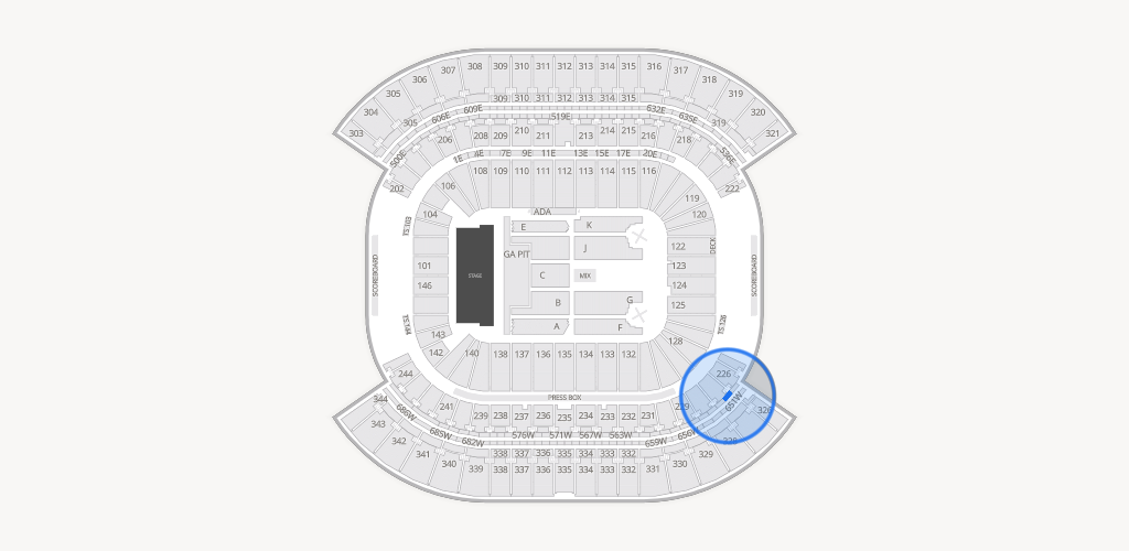Nissan Stadium Seating Chart