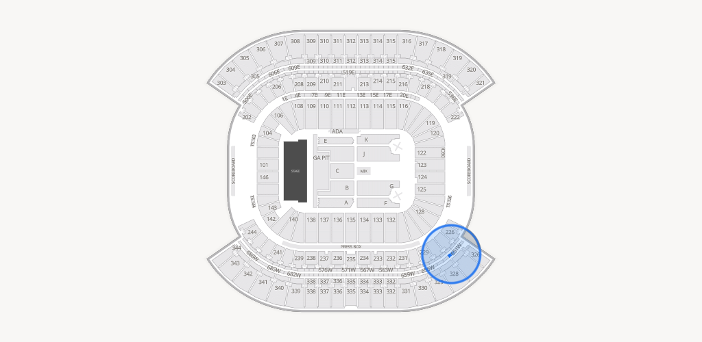 Nissan Stadium Seating Chart