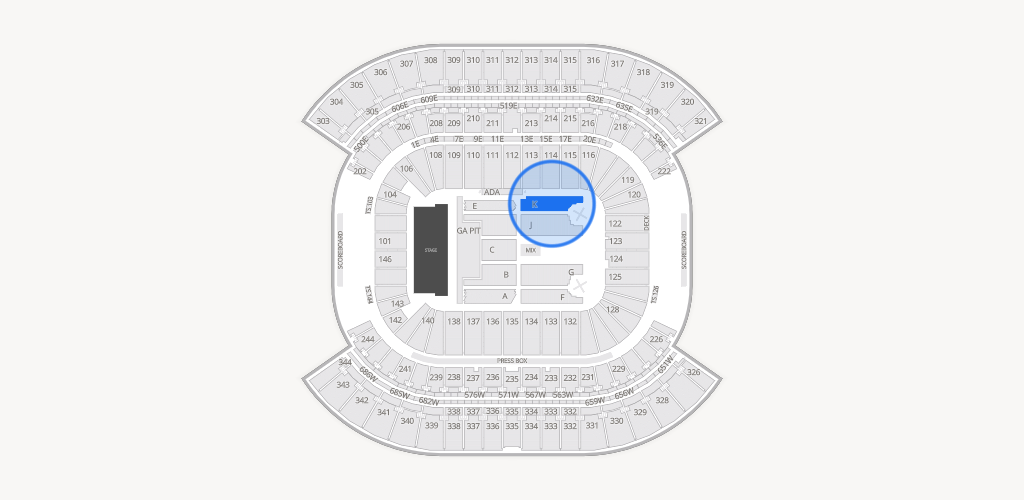 Nissan Stadium Seating Chart