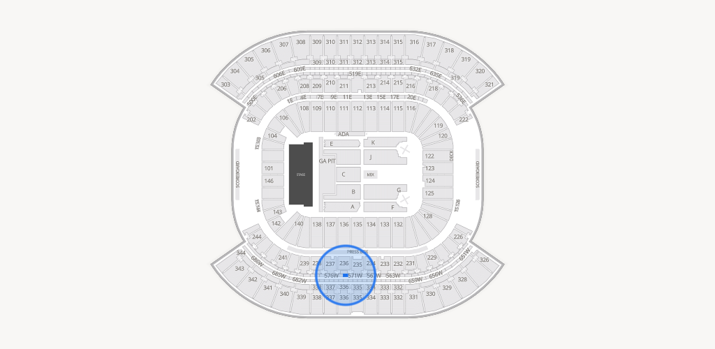 Nissan Stadium Seating Chart
