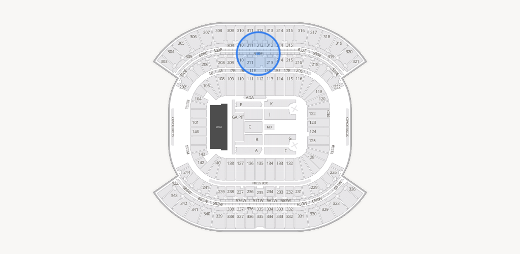 Nissan Stadium Seating Chart