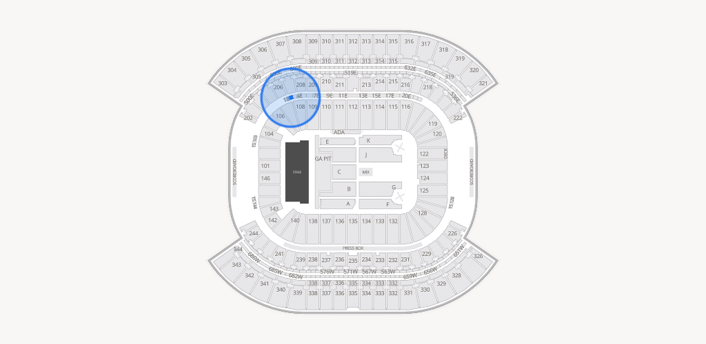 Nissan Stadium Seating Chart
