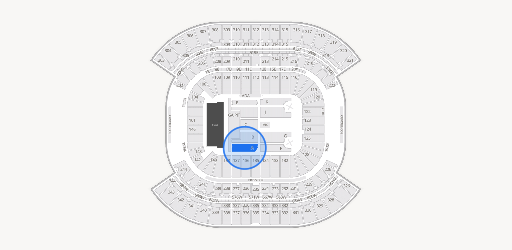 Nissan Stadium Seating Chart