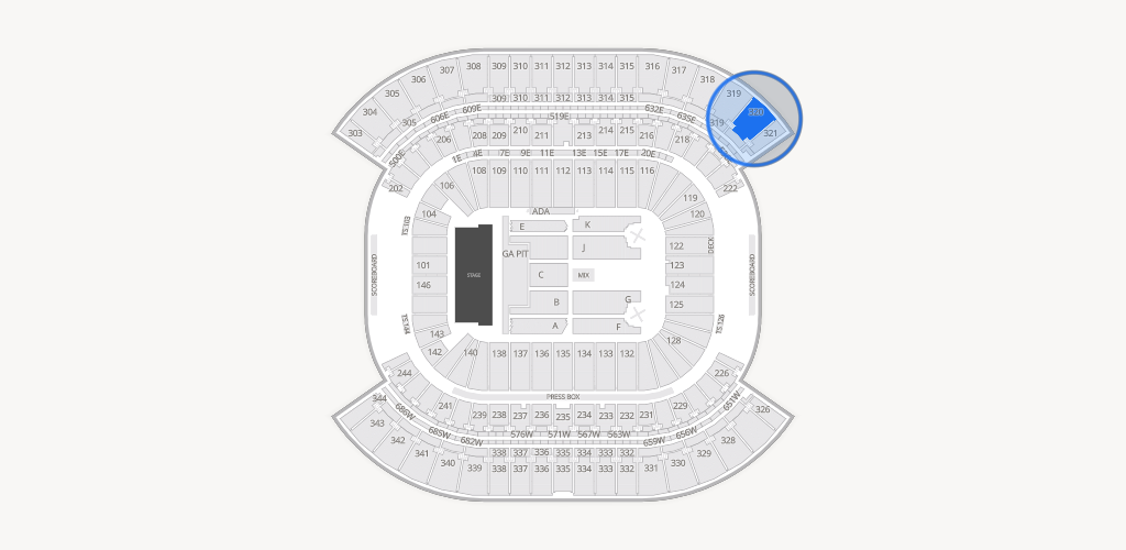 Nissan Stadium Seating Chart