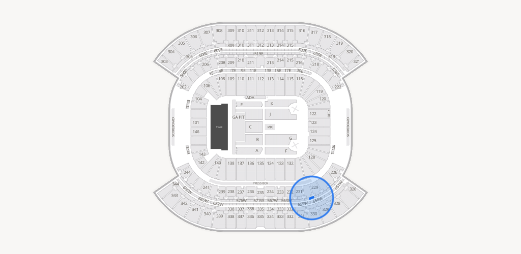 Nissan Stadium Seating Chart