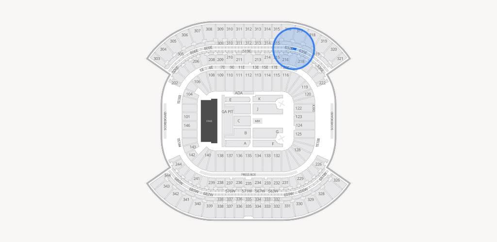 Nissan Stadium Seating Chart