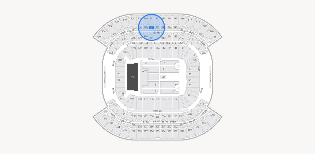 Nissan Stadium Seating Chart