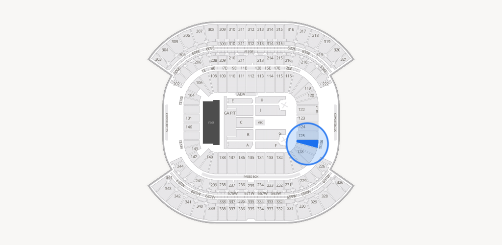Nissan Stadium Seating Chart