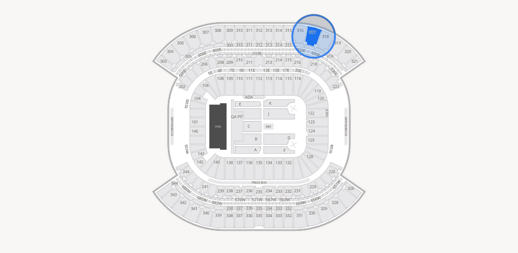 Nissan Stadium Seating Chart