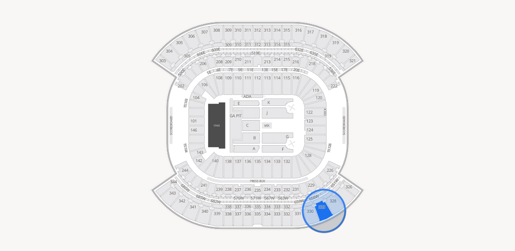 Nissan Stadium Seating Chart
