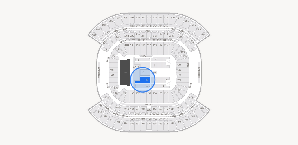 Nissan Stadium Seating Chart