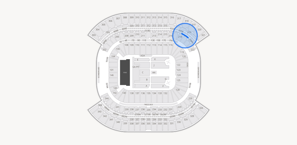 Nissan Stadium Seating Chart
