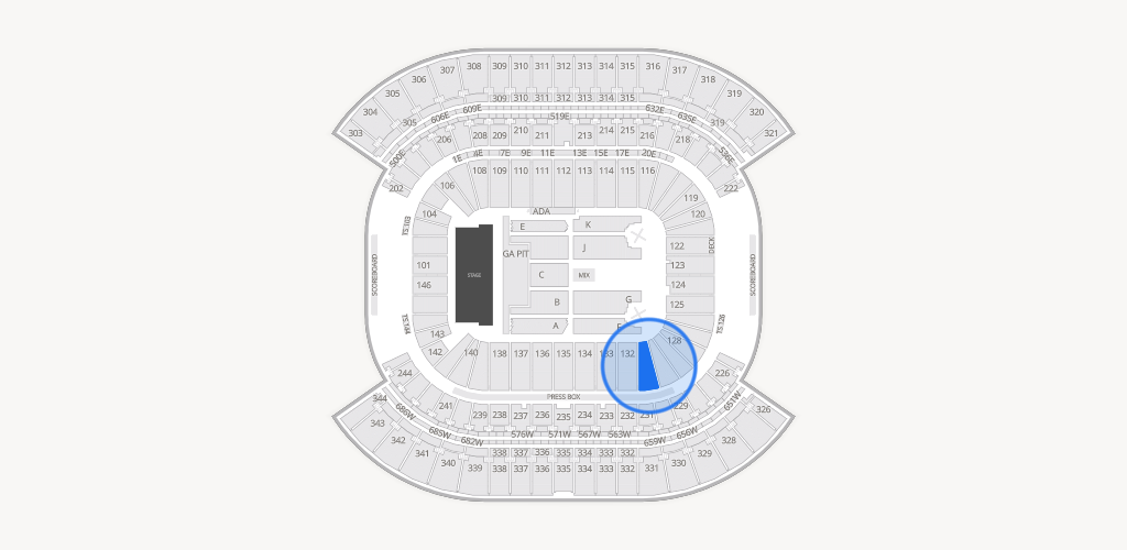 Nissan Stadium Seating Chart