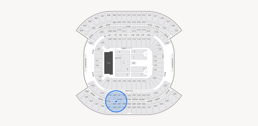 Nissan Stadium Seating Chart