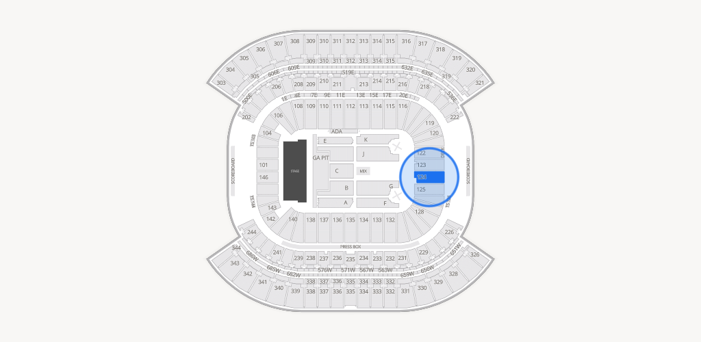 Nissan Stadium Seating Chart
